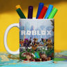 Кружка Roblox (Роблокс) с именем Даша Подарок Фото № 2